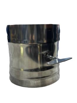 Шибер  ф 150, AISI 439/1,0мм 