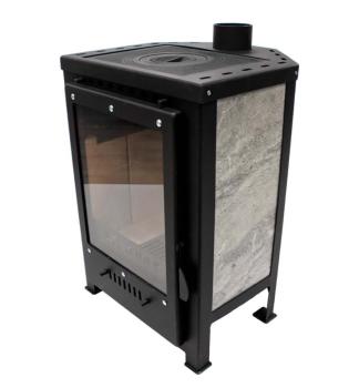 Печь-Камин Kennet Гермес с плитой угловой 7 кВт М25