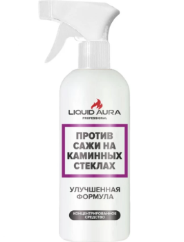Средство для чистки каминных стекол AURA против сажи (500 мл)