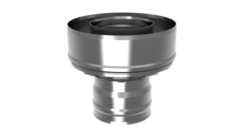 Старт-сэндвич Х/М-М, ф 115х200, AISI 439/Оц, 1,0мм/0,5мм, тип-2
