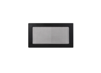 Решетка металлическая вентиляционная 170*300 цвет тёмно-серый с/п