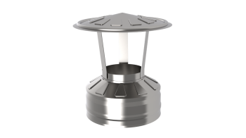 Оголовок ф 150х200, AISI 439/439, 0,5мм/0,5мм, (К), тип-2