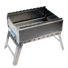 Мангал Сибирь - 10 Н складной из нержавеющей стали