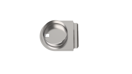 Шибер-задвижка ф 130, AISI 439/1,0мм