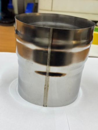 Переходник ф 115х120, AISI 439/0,5мм, h=130мм