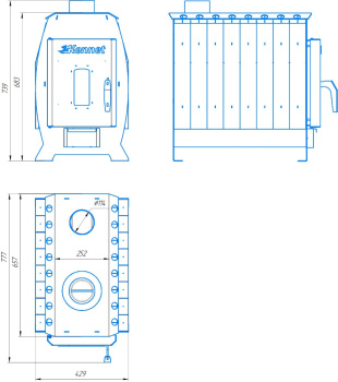 Печь отопительная Kennet Ария 200