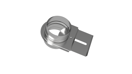 Шибер-задвижка ф 115, AISI 439/1,0мм